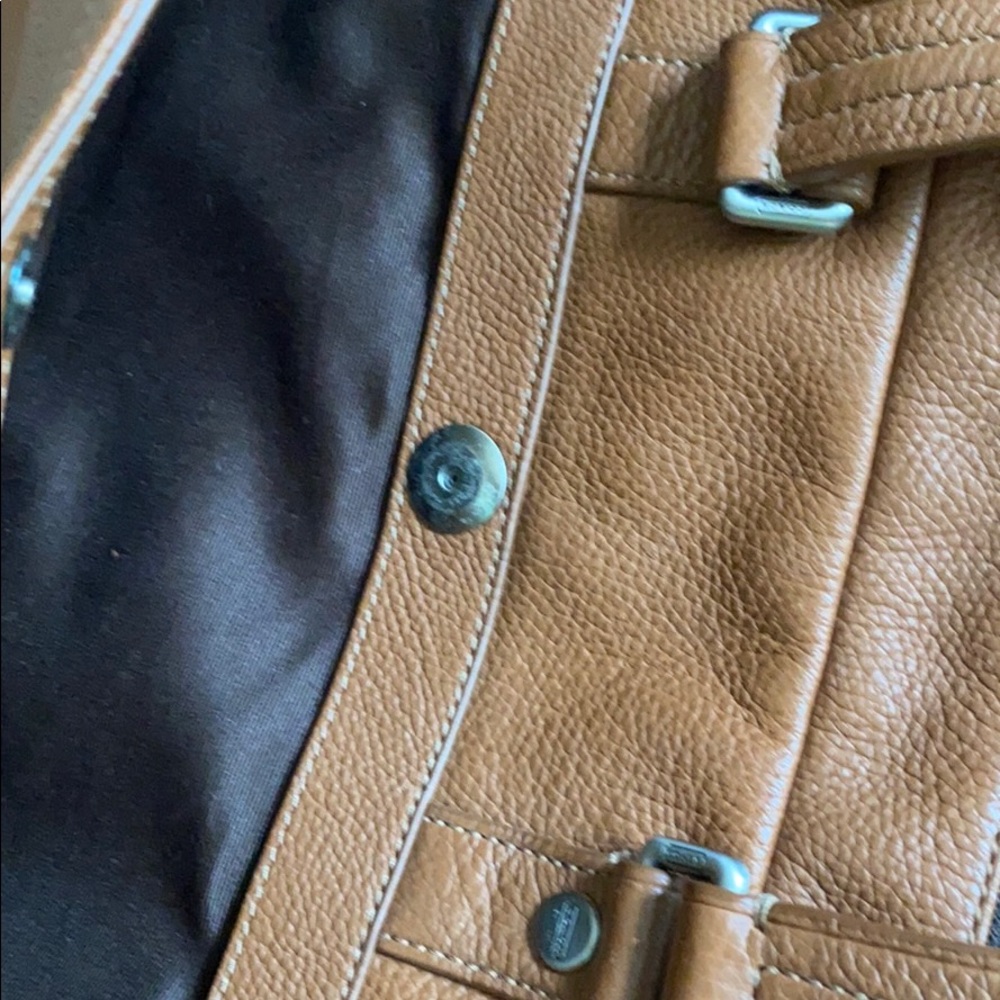 Coach pebble briefcase brown - Picture 4 of 7